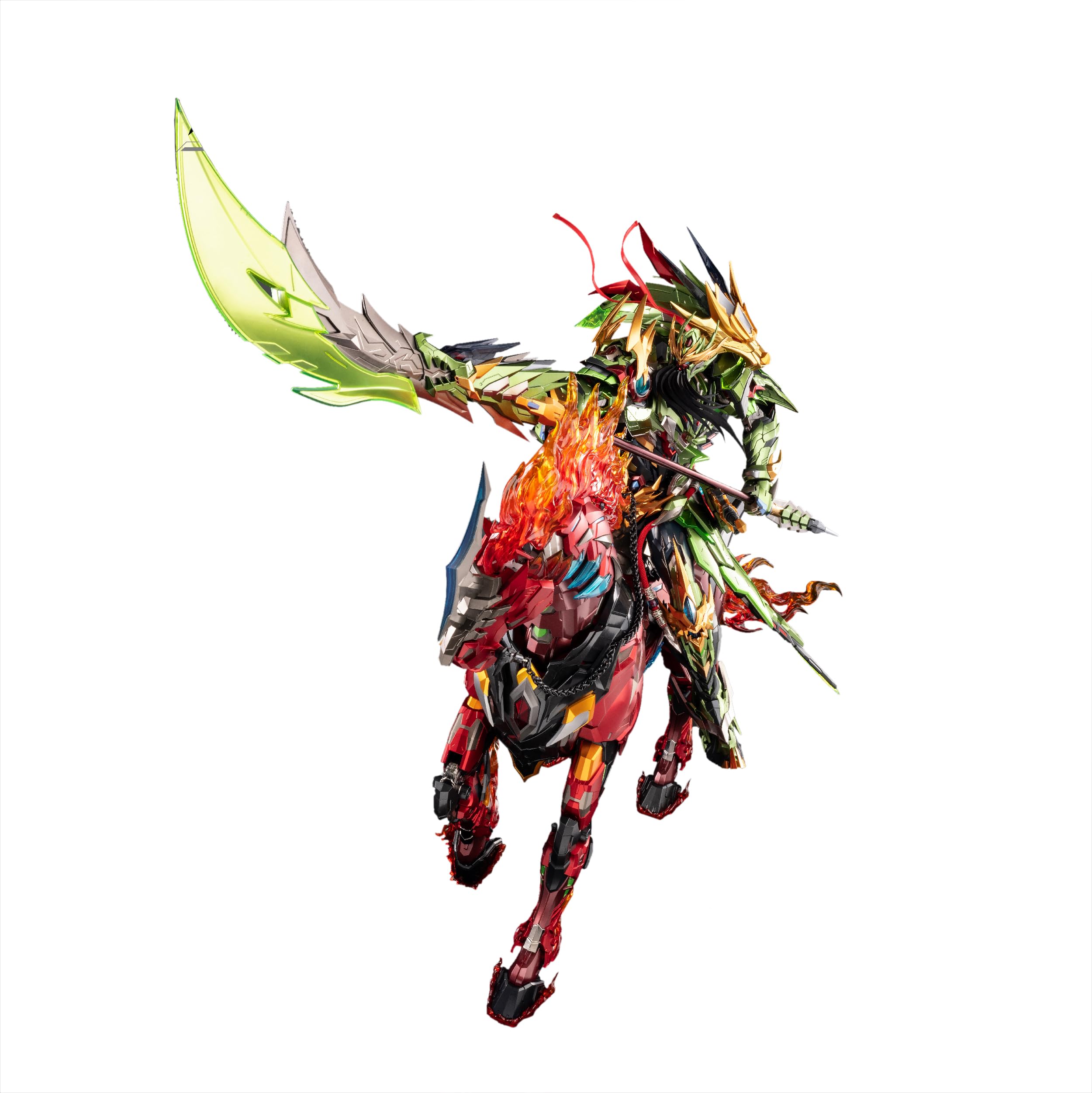 MNQ-XH09X Guan Yu & Red Hare Alloy Action Figure Deluxe Edition