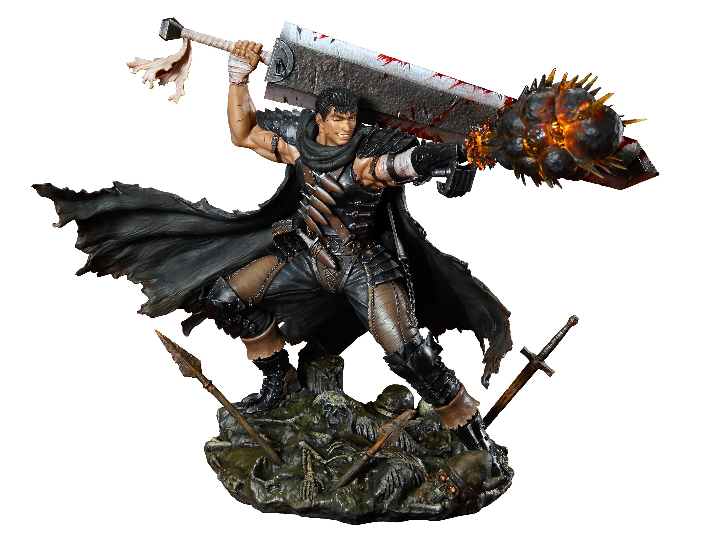 Medicos Entertainment Berserk Guts: Black Swordsman Ver. Figure
