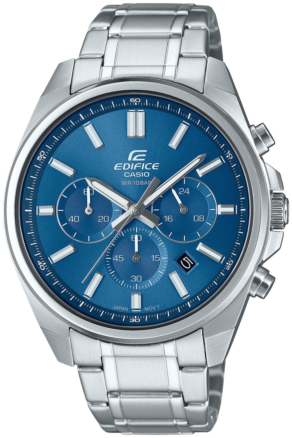 CASIO EDIFICE EFV-650DJ-2AJF Men Silver Wrist Watch Stainless