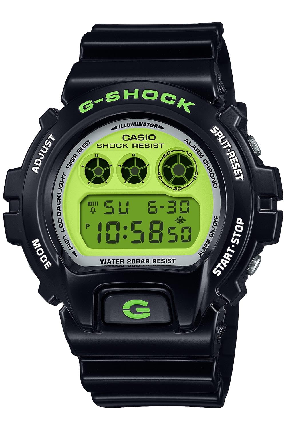 CASIO G-SHOCK DW-6900RCS-1JF CRAZY COLORS 2024 Digital Watch Black