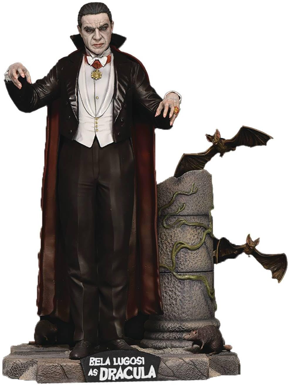 X-PLUS 1/8 Bela Lugosi as Dracula Not Painted Plastic Model Kit