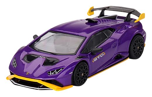 Sunrich MINI GT 1/64 Lamborghini Huracan STO Viola Pasifae LHD