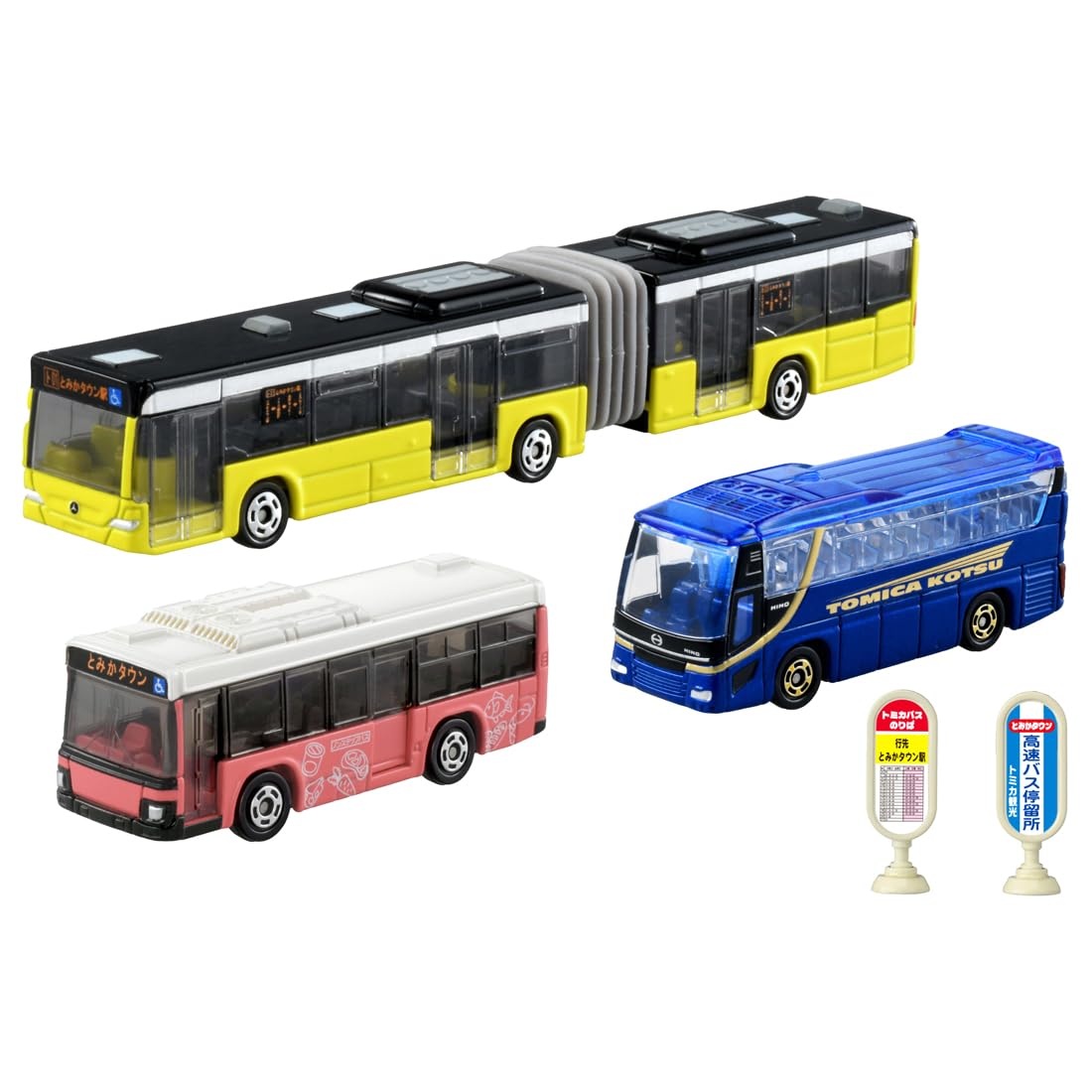 Takara Tomy We are departing! Tomica Town Bus Set of 3 936473