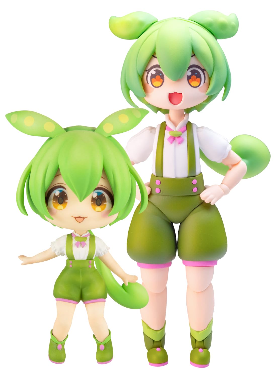 Plum Plafia Zundamon w/Mini Figure Zundamon 1/12 scale Plastic