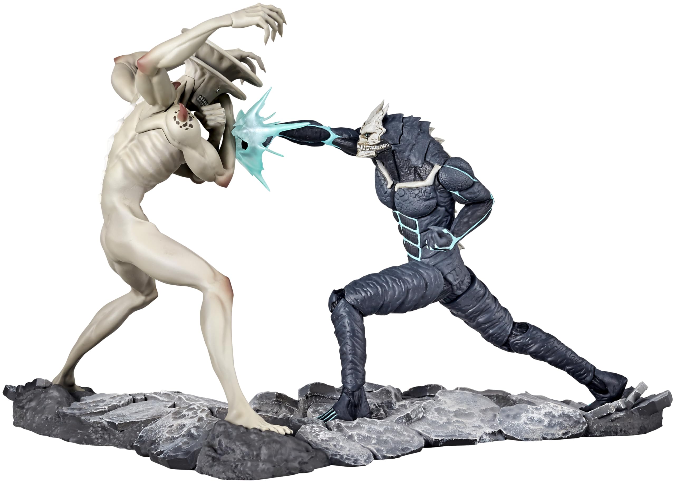 キャスパーフィギュア　９点セット Kaiyodo Kaiju No. 8 Kaiju No. 8 vs Kaiju No. 9 1/18 scale PVC