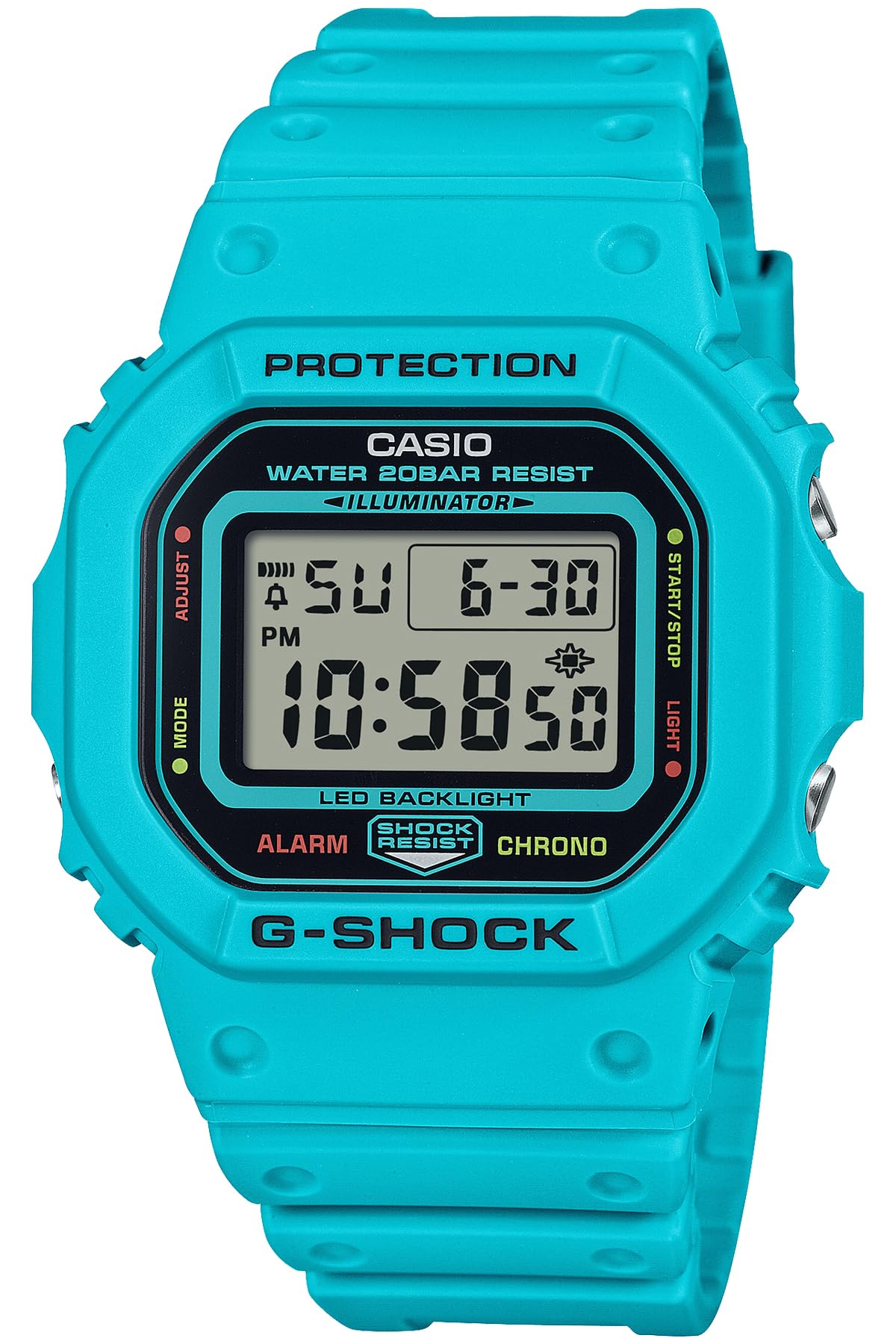 CASIO G-SHOCK DW-5600EP-2JF ENERGY PACK BLUE Digital Chrono Men