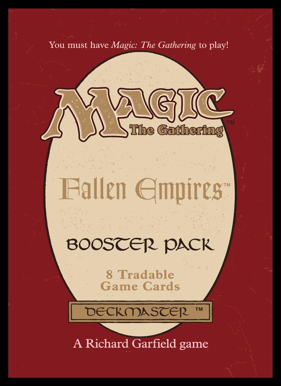 Ensky MTG Players Card Sleeve MTGS-309 Retro Core Fallen Empires Reprint  Ver.
