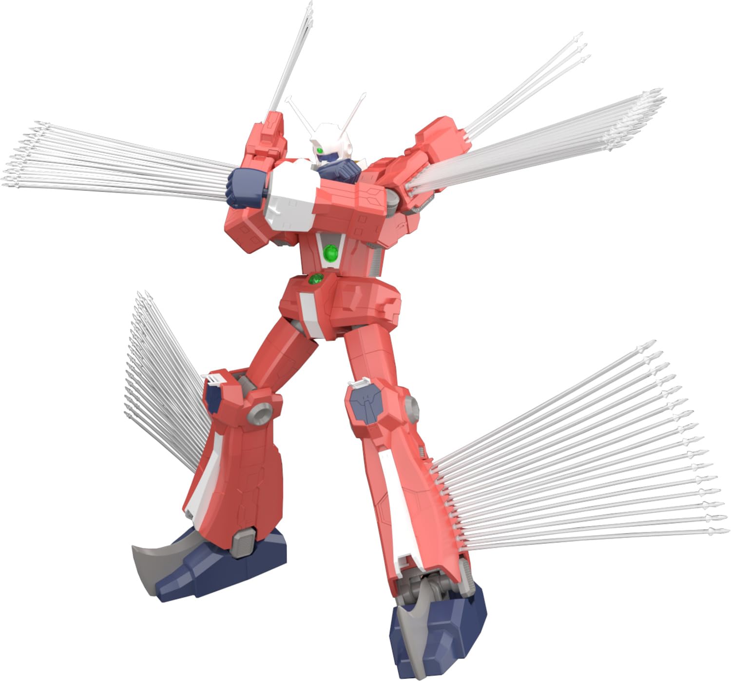 Aoshima Space Runaway Ideon Animation Color Ver. 24cm 1/450 Model