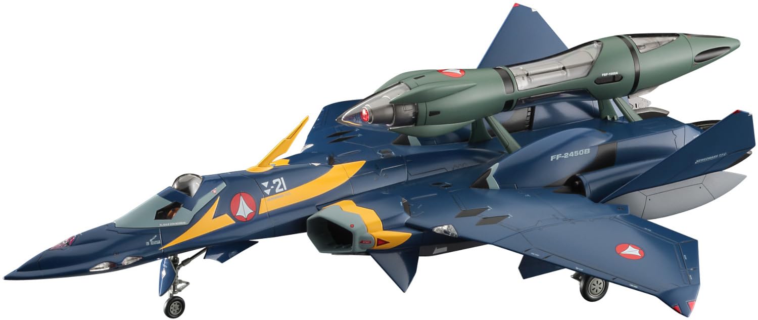 Hasegawa Macross Plus YF-21 w/Fast Pack & Fold Booster 1/72 Model