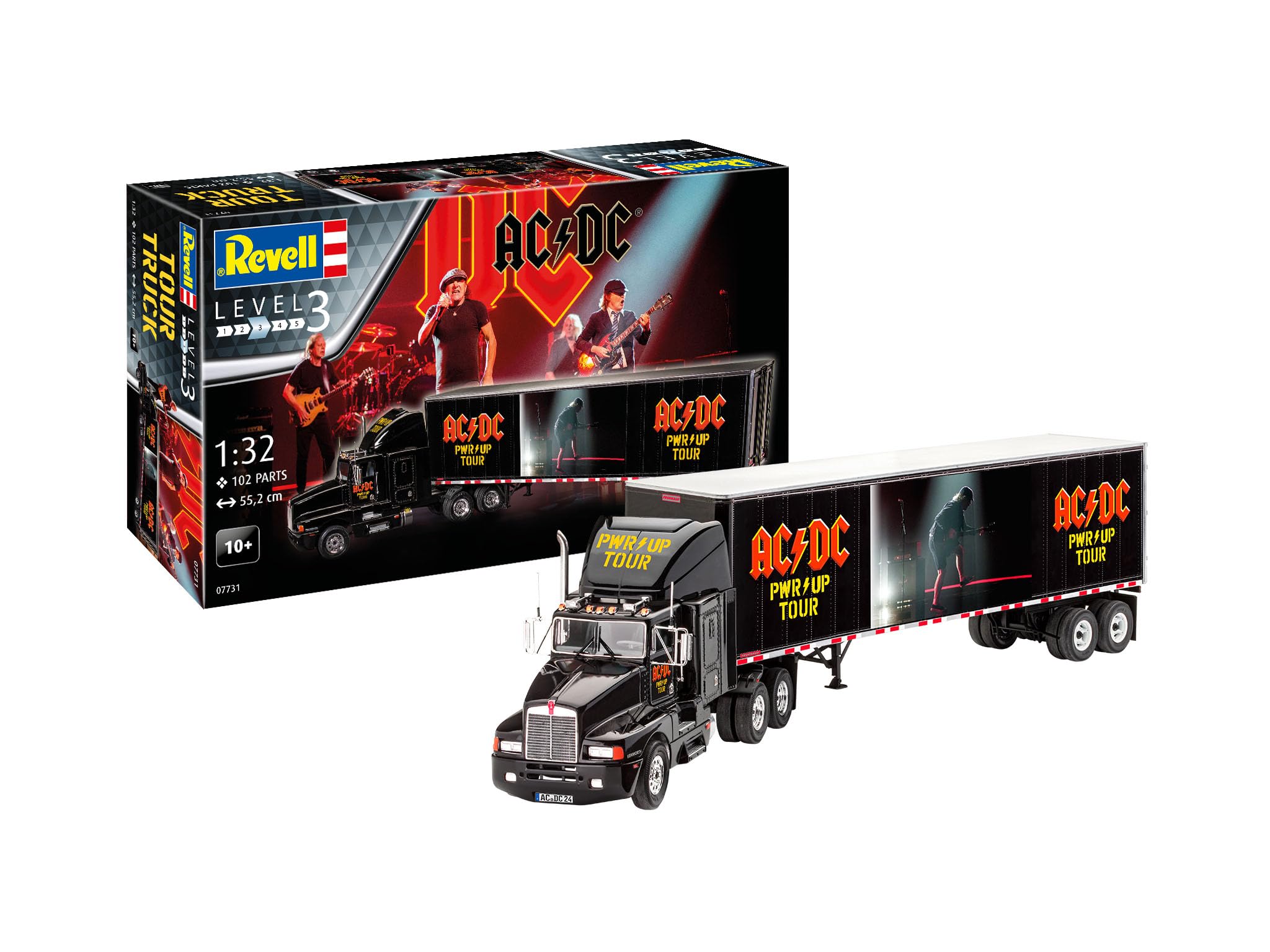 Revell 1/32 AC/DC Tour Truck 50th Anniversary Product Plastic