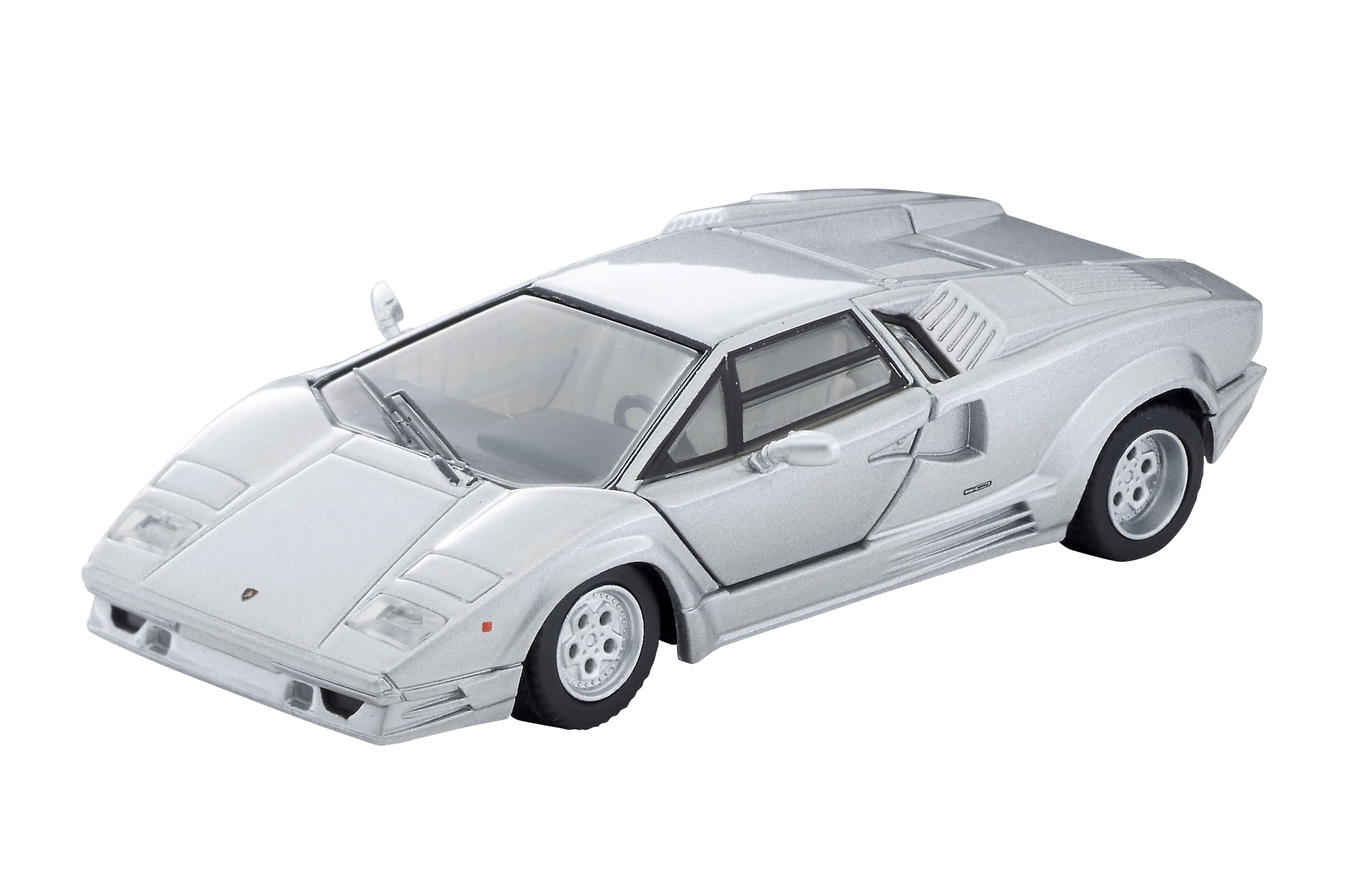 ランボルギーニ 25th Anniversary シルバー ミニカー Tomytec TLV-N Lamborghini Countach 25th Anniversary Silver Diecast