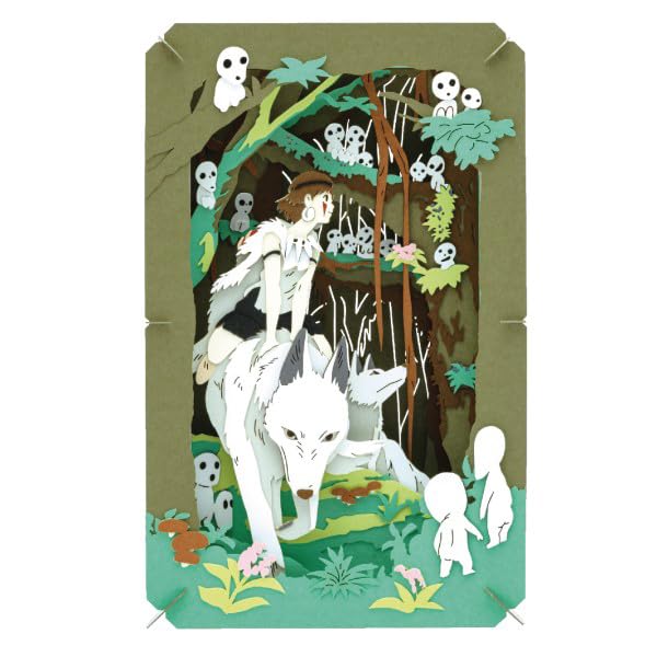 Princess Mononoke PAPER THEATER Forest of Spirit KODAMA Studio
