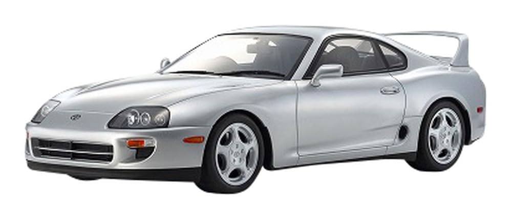 Kyosho samurai 1/12 Toyota Supra A80 Silver Diecast Miniature Car