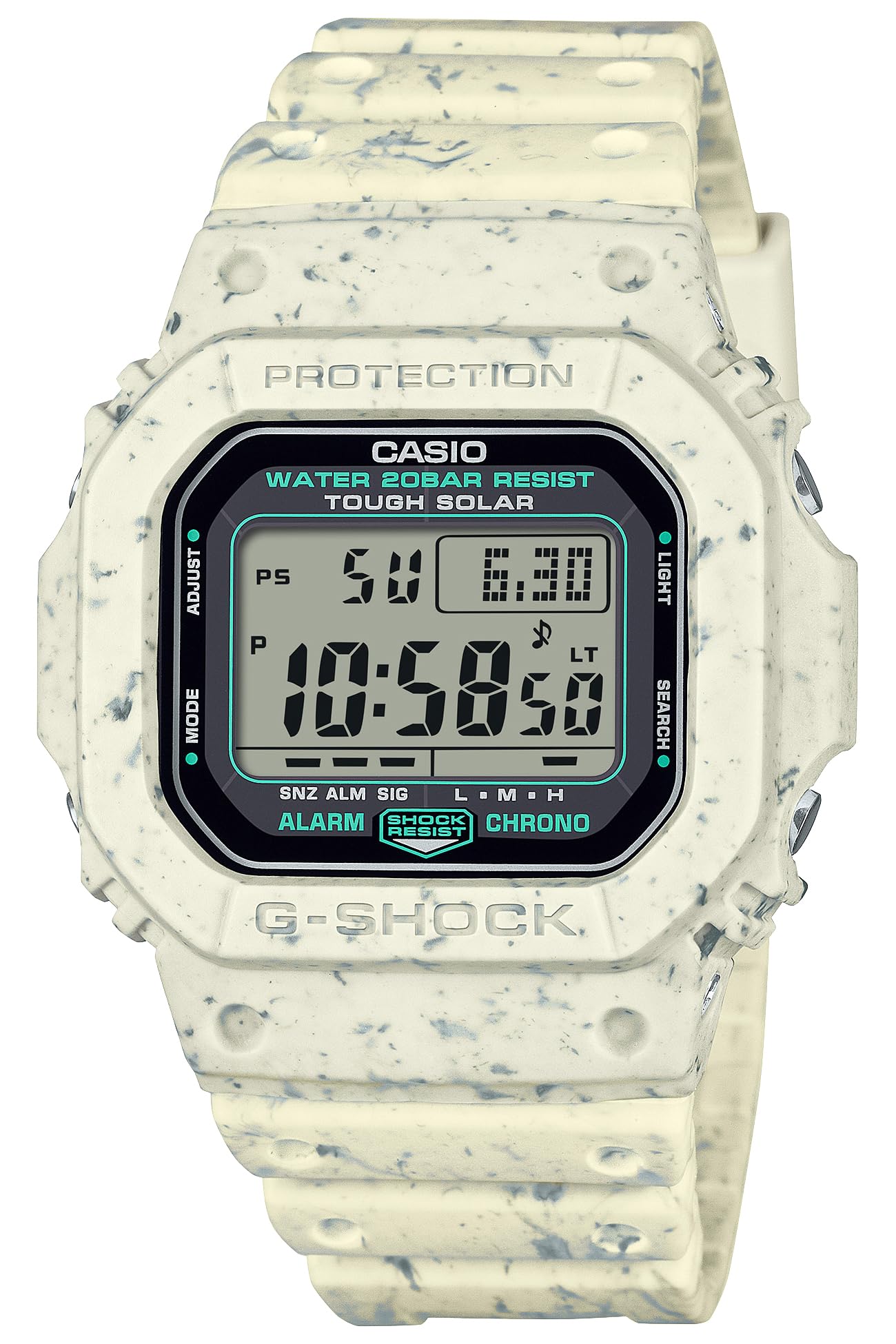 CASIO G-SHOCK G-5600BG-5JR TRANSFORMING WASTED Solar Men Watch 